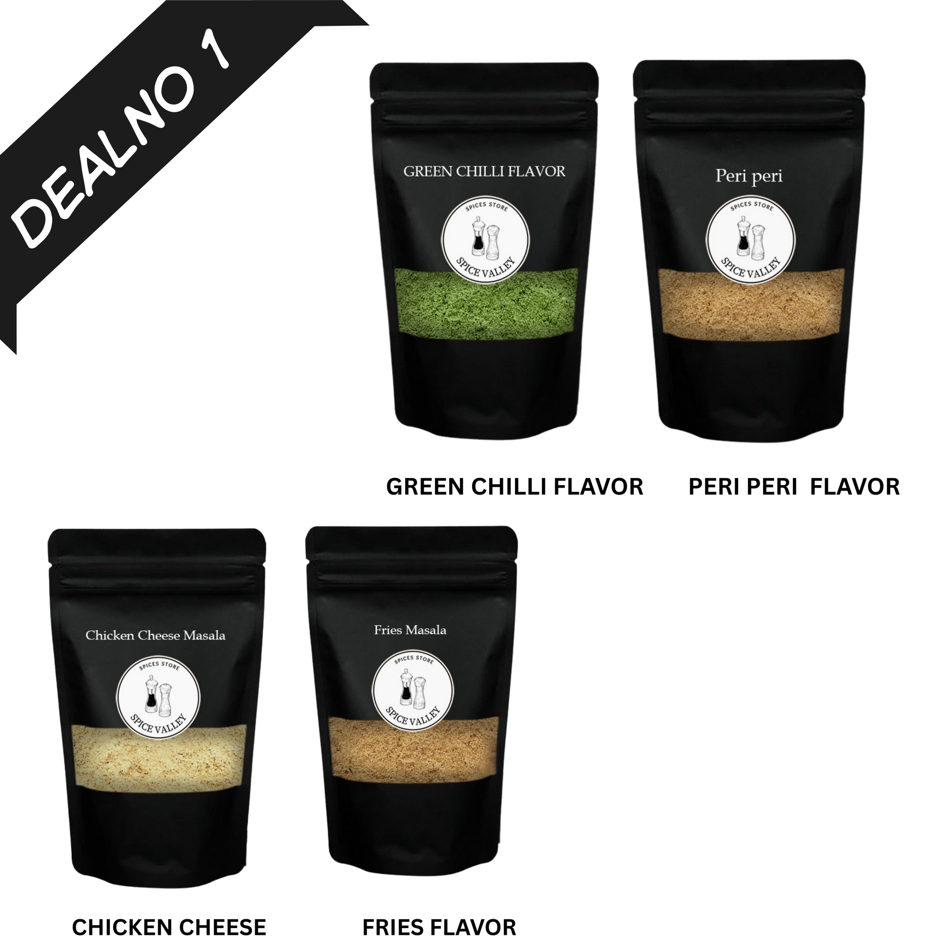 DEAL NO 1 .  4 Flavors in one only Rs 999 with free Delivery 100g