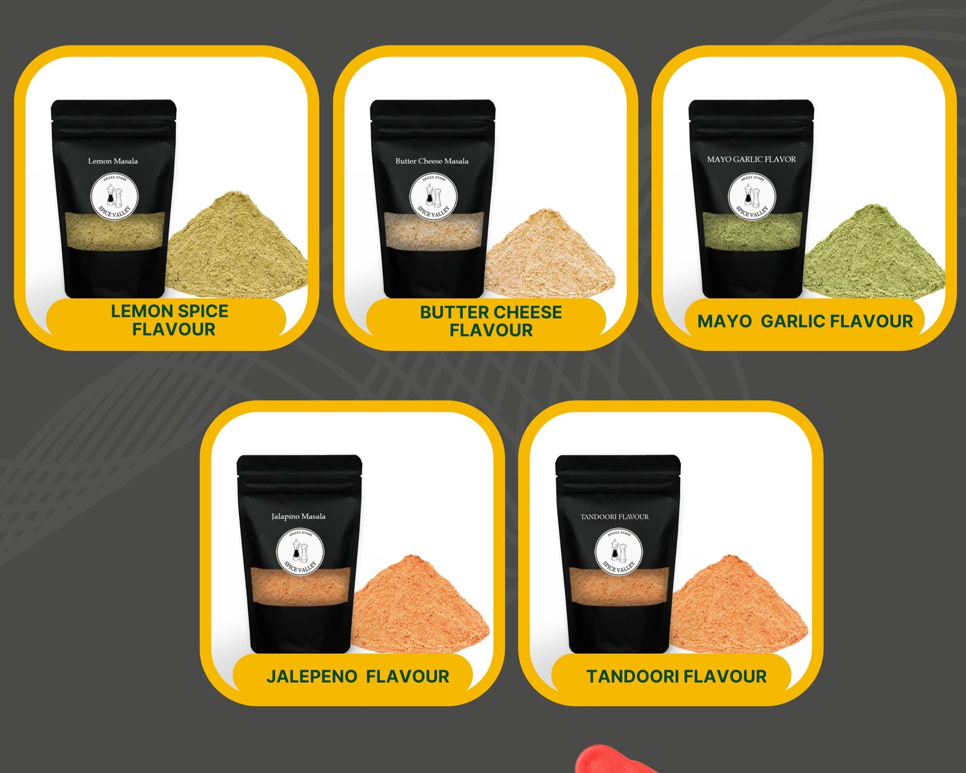 5 Flavors Spice Deal – Only Rs. 1199 with Free Home Delivery!