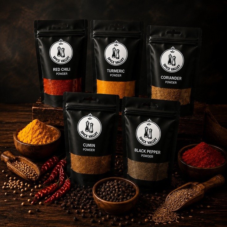 Spice packaging